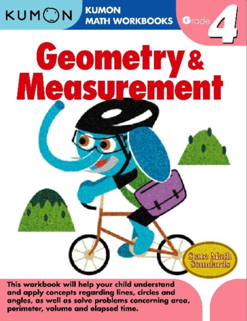 Book cover of: Kumon Grade 4 Geometry and Measurement