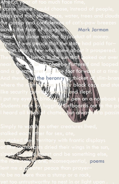 Book cover of: Heronry. By: Mark Jarman