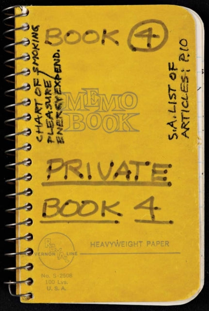 Book cover of: Lee Lozano - Private Book 4. By: Lee Lozano