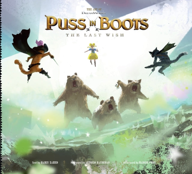 Book cover of: Art of DreamWorks Puss in Boots. By: DreamWorks