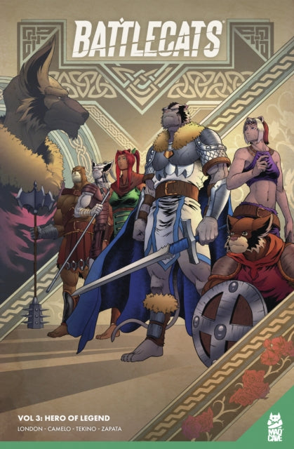 Book cover of: Battlecats Vol. 3. By: Mark London