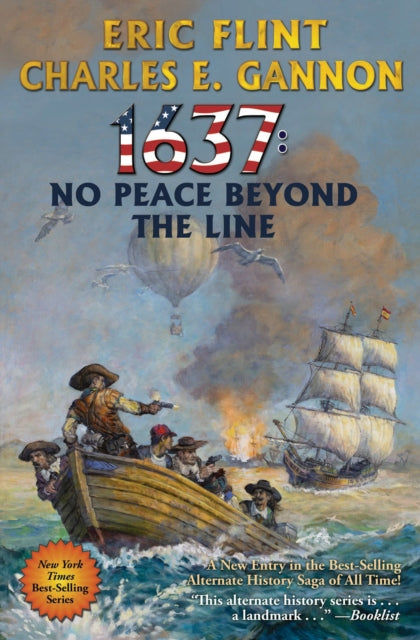 Book cover of: 1637: No Peace Beyond the Line. By: Eric Flint