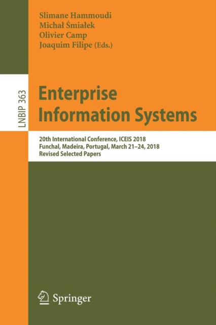 Book cover of: Enterprise Information Systems. By: Slimane Hammoudi