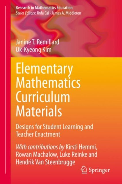 Book cover of: Elementary Mathematics Curriculum Materials. By: Janine T. Remillard