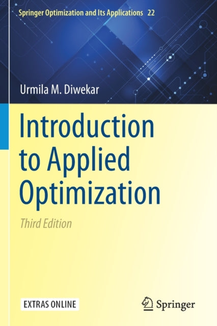 Book cover of: Introduction to Applied Optimization. By: Urmila M. Diwekar