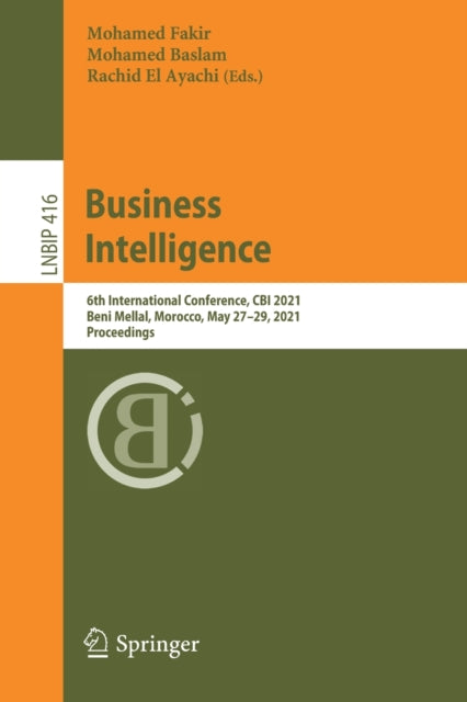 Book cover of: Business Intelligence. By: Mohamed Fakir