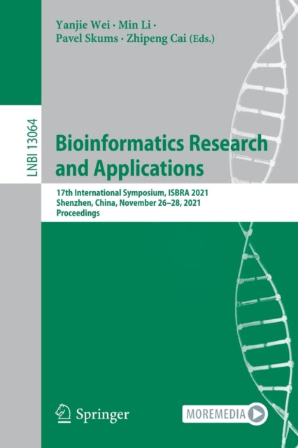 Book cover of: Bioinformatics Research and Applications. By: Zhipeng Cai