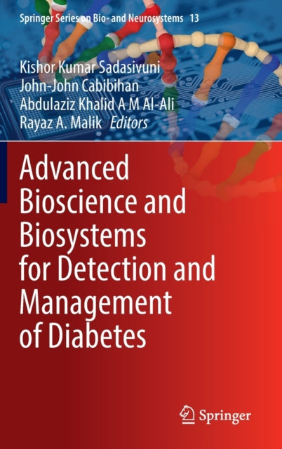 Book cover of: Advanced Bioscience and Biosystems for Detection and Management of Diabetes. By: Kishor Kumar Sadasivuni