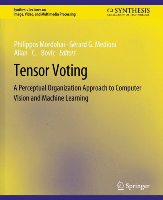 Book cover of: Tensor Voting. By: Philippos Mordohai