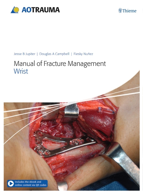 Book cover of: Manual of Fracture Management - Wrist. By: Jesse B. Jupiter