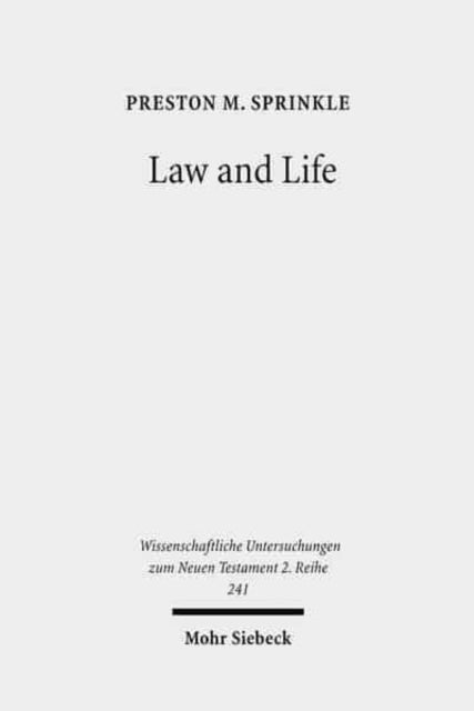 Book cover of: Law and Life