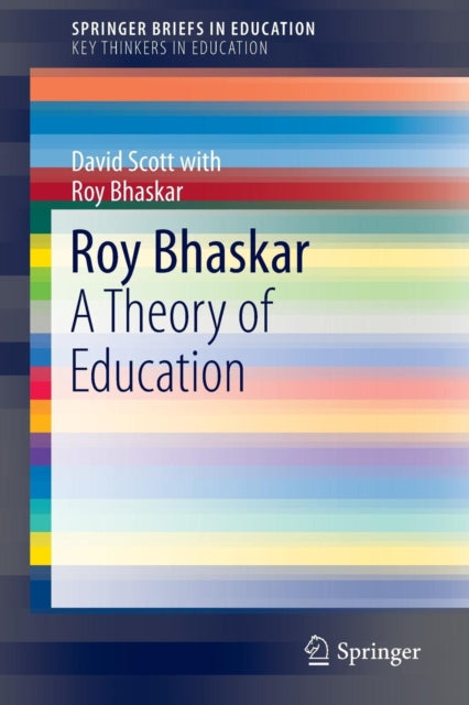 Book cover of: Roy Bhaskar. By: David Scott
