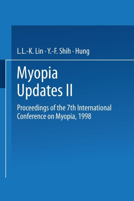 Book cover of: Myopia Updates II. By: Luke Lin