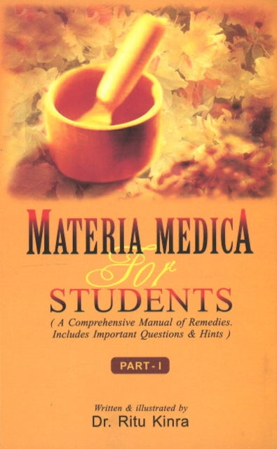 Book cover of: Materia Medica for Students. By: Ritu Kinra