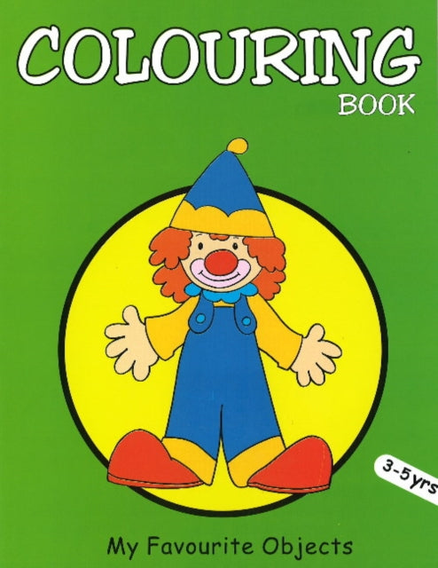 Book cover of: My Favourite Objects Colouring Book