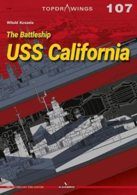 Book cover of: Battleship USS California. By: Witold Koszela