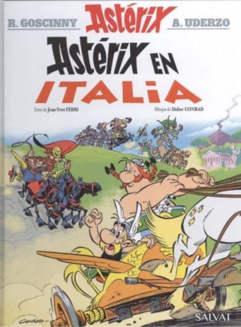 Book cover of: Asterix in Spanish