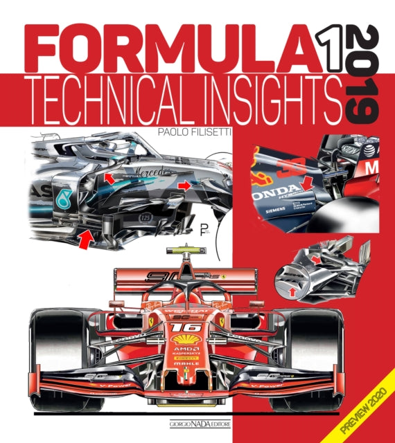 Book cover of: Formula 1 2019 Technical insights. By: Paolo Filisetti
