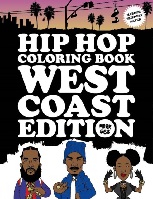 Book cover of: Hip Hop Coloring Book West Coast Edition