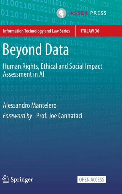 Book cover of: Beyond Data. By: Alessandro Mantelero