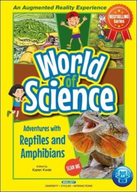 Book cover of: Adventures With Reptiles And Amphibians. By: Karen Kwek