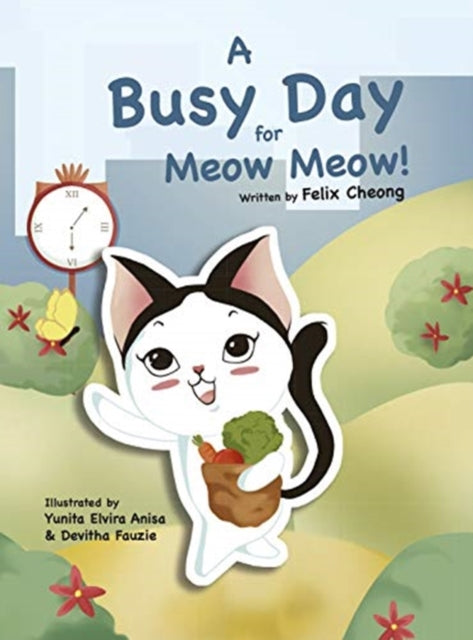 Book cover of: Busy Day for Meow Meow. By: Devitha Fauzie