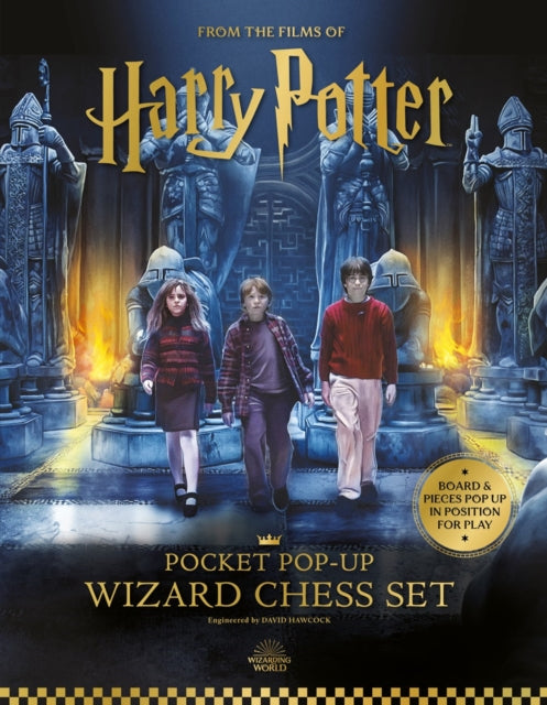 Book cover of: Harry Potter: The Pocket Pop-Up Wizard Chess Set