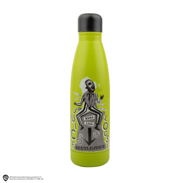 Book cover of: Here Lies Beetlejuice Insulated Water Bottle