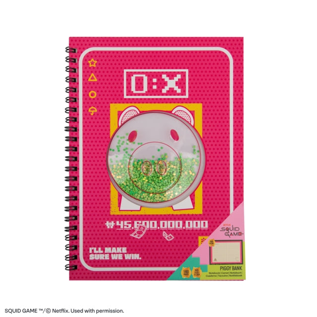 Book cover of: Piggy Bank Hardcover Notebook