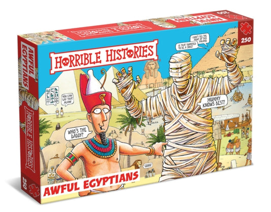 Horrible Histories Children's  250 Piece Jigsaw Puzzle - Awful Egyptians