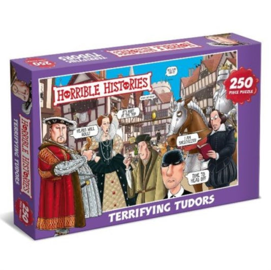 Horrible Histories Children's  250 Piece Jigsaw Puzzle - Terrifying Tudors