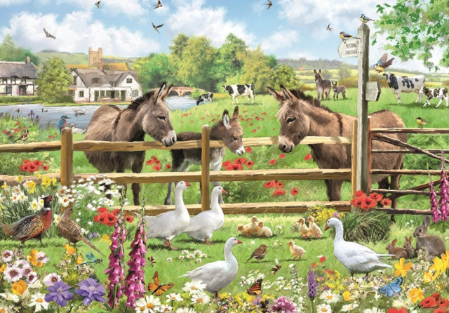 Book cover of: Jigsaw 500 Piece - Meadow View (L)