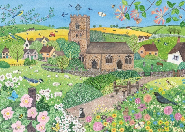 Book cover of: Jigsaw 1000 Piece - Spring Village (L)