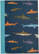 A6 notebook - Sharks