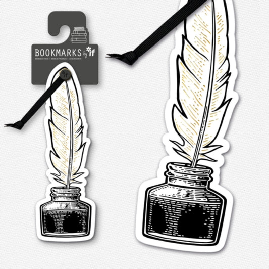 Book cover of: Academia Bookmarks - Quill & Ink