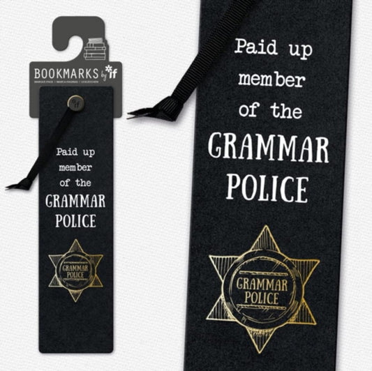 Book cover of: Literary Bookmarks - Grammar Police