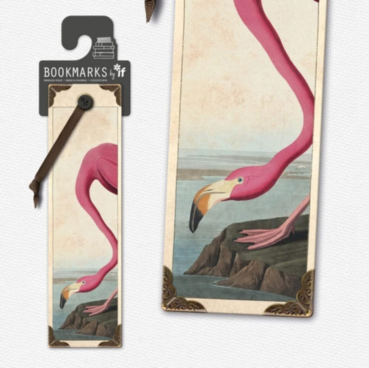 Book cover of: Vintage Bookmarks - Flamingo