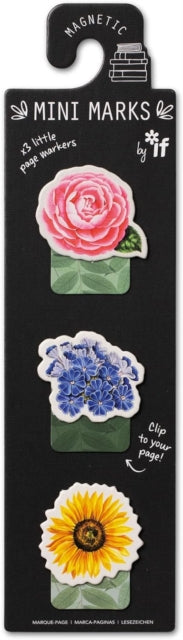 Book cover of: Magnetic Mini Marks By If - Flowers