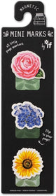 Book cover of: Magnetic Mini Marks By If - Flowers