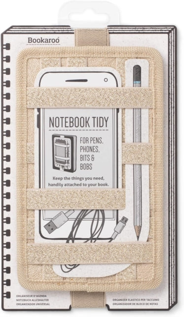 Book cover of: Bookaroo Notebook Tidy - Gold