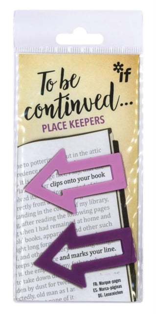 To Be Continued... Place Keepers - Purples