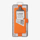 Book cover of: Bookaroo Notebook Clipboard - Orange