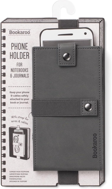 Book cover of: Bookaroo Phone Holder - Charcoal