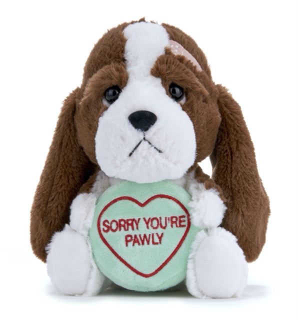 Book cover of: Love Hearts 7" Sorry Ur Pawly Plush Gift