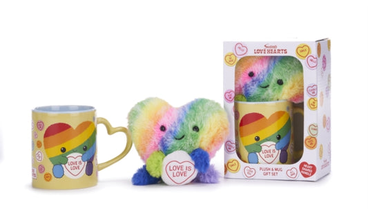 Book cover of: Love Hearts Rainbow Heart Mug And Plush Set