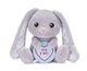 Book cover of: Love Hearts 7" Baby Boy Bunny Plush Gift