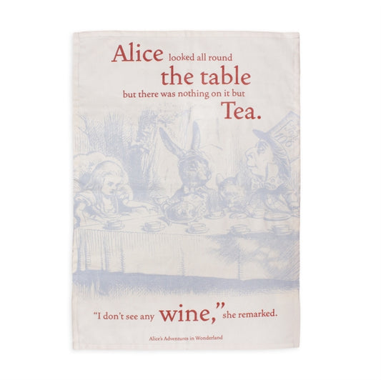 Book cover of: Tea Towel Recycled Cotton - Pulteney Press (Alice)