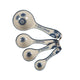 Blue Willow Floral Measuring Spoons
