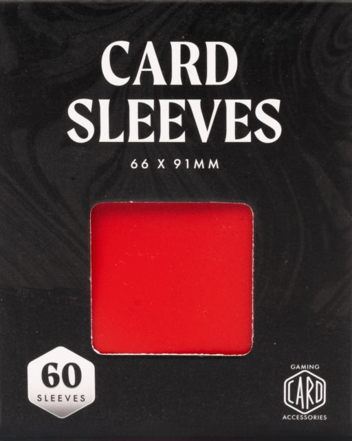 Deck Protector Sleeves - RED