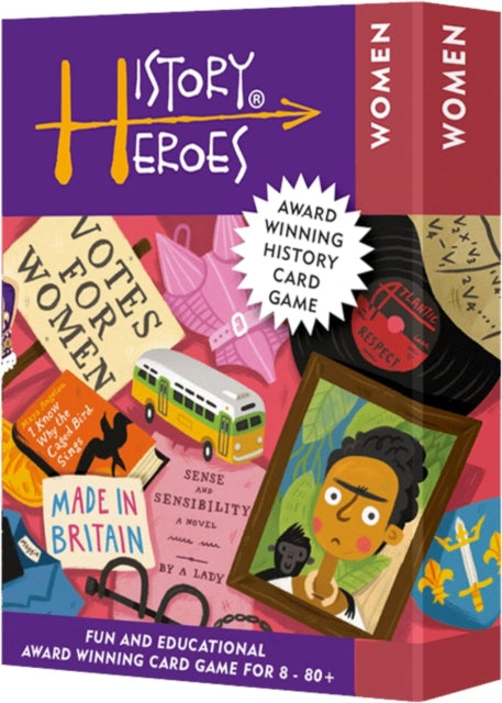 Book cover of: History Heroes: WOMEN in history card game